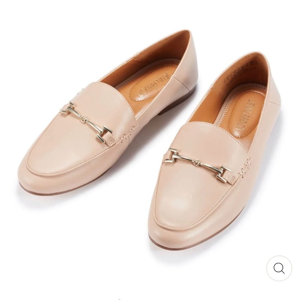 JEN ARDOR Vegan Leather Slip On Penny Loafers